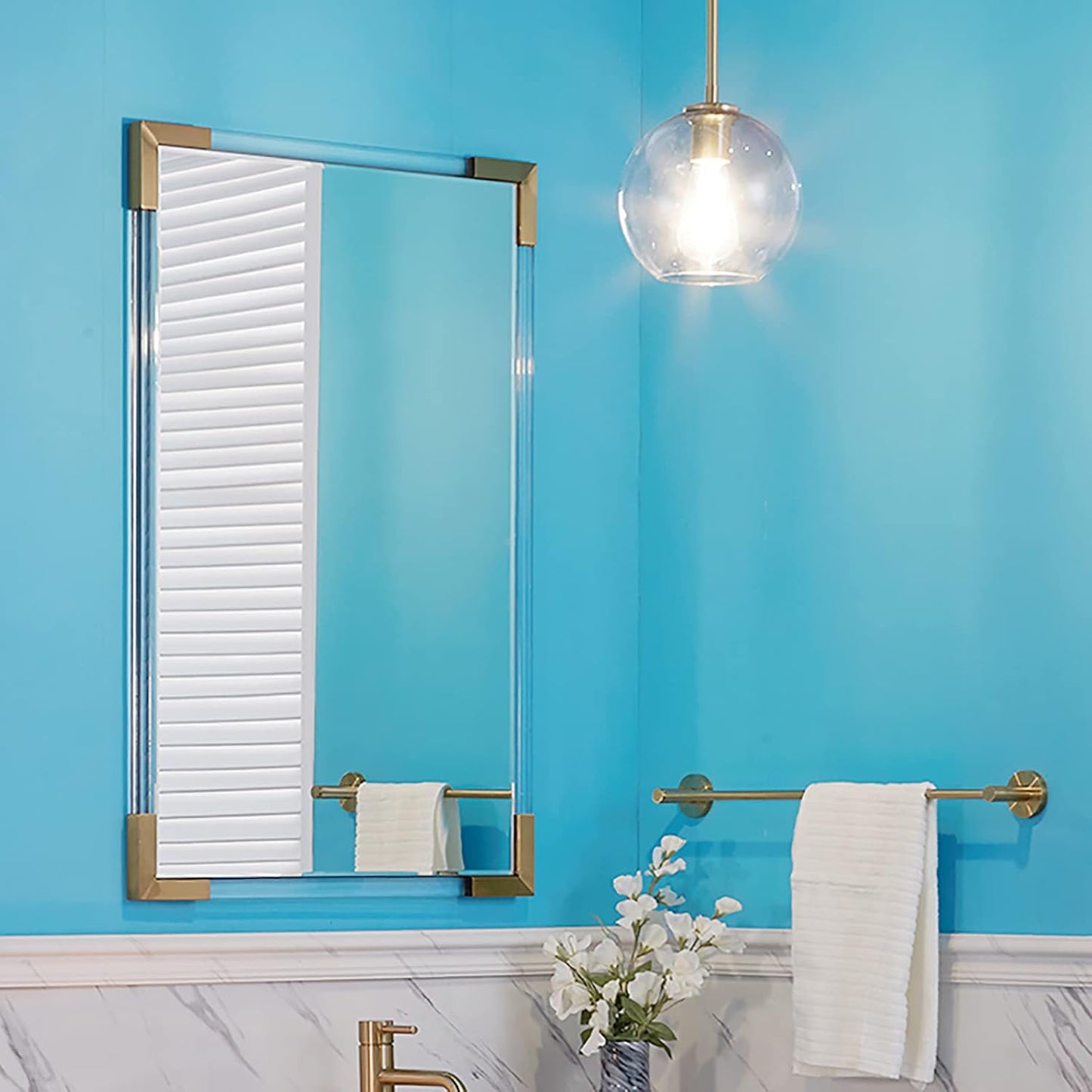 TAISK Wall Hanging Bathroom Mirror Large